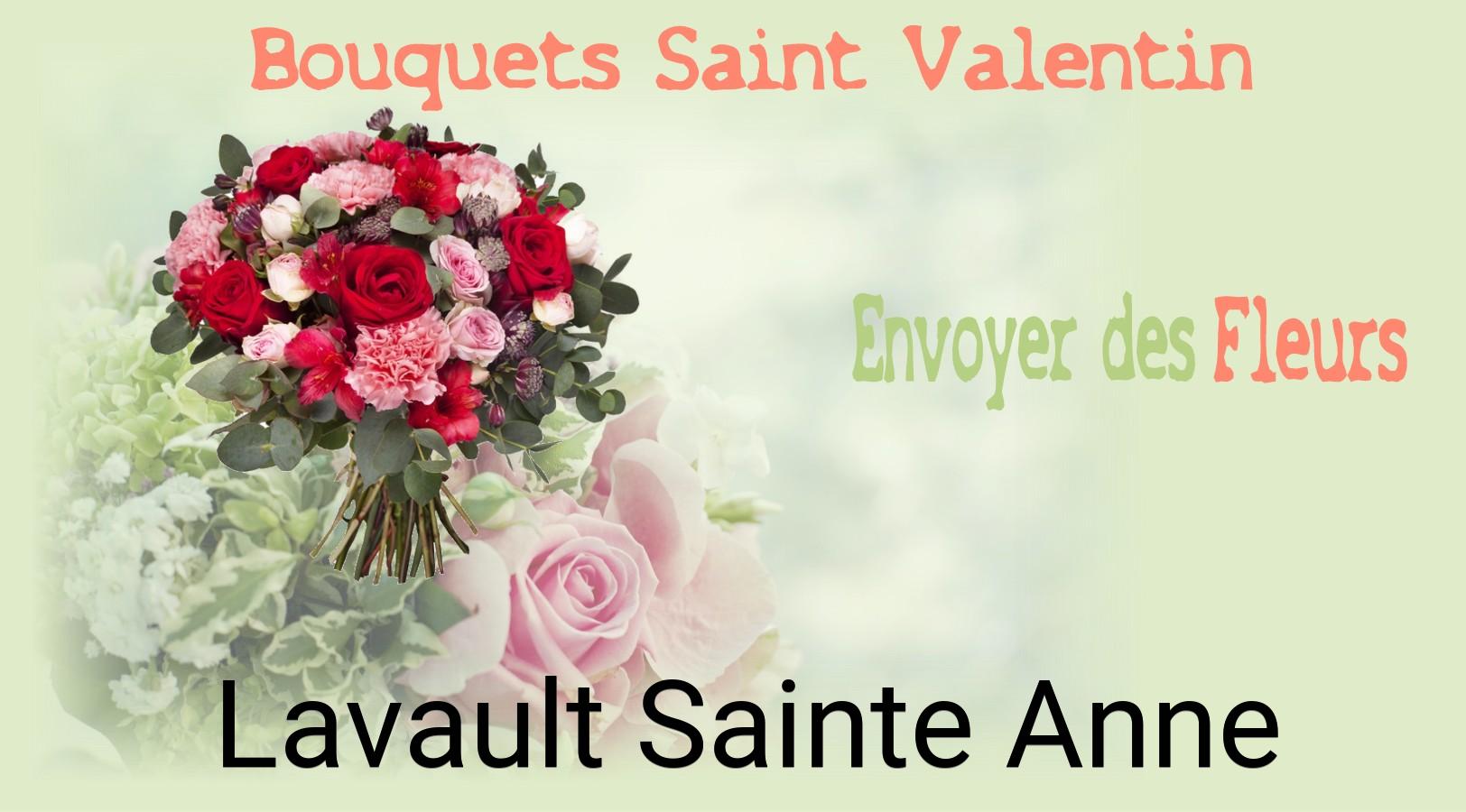 Roses de Saint-Valentin livrées à Lavault-Sainte-Anne